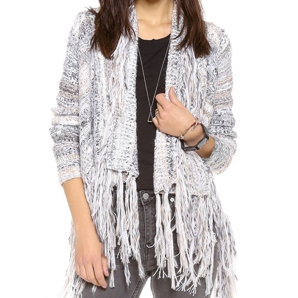 Free People Birkenstock wool chunky knit cardigan sweater - Picture 4 of 13